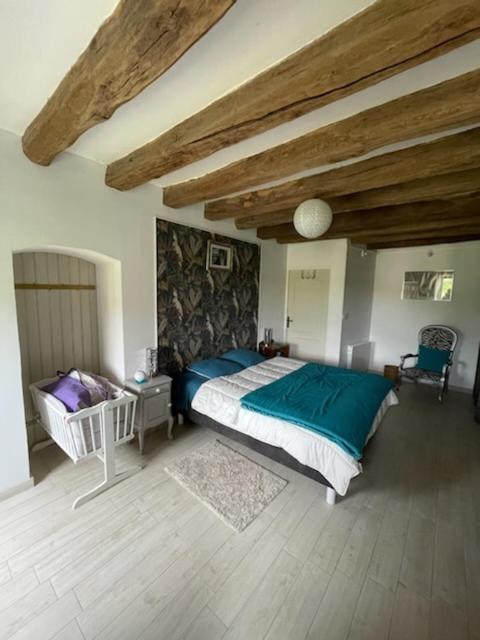 Le Doux Refuge Berceen Au Calme De Sa Campagne Pres Circuit Mans Sud, Grand Lit Avec Berceau Et Possibilite Lit Pliant En Rajout Marigne-Laille Εξωτερικό φωτογραφία